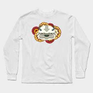 Appa with Flowers Long Sleeve T-Shirt